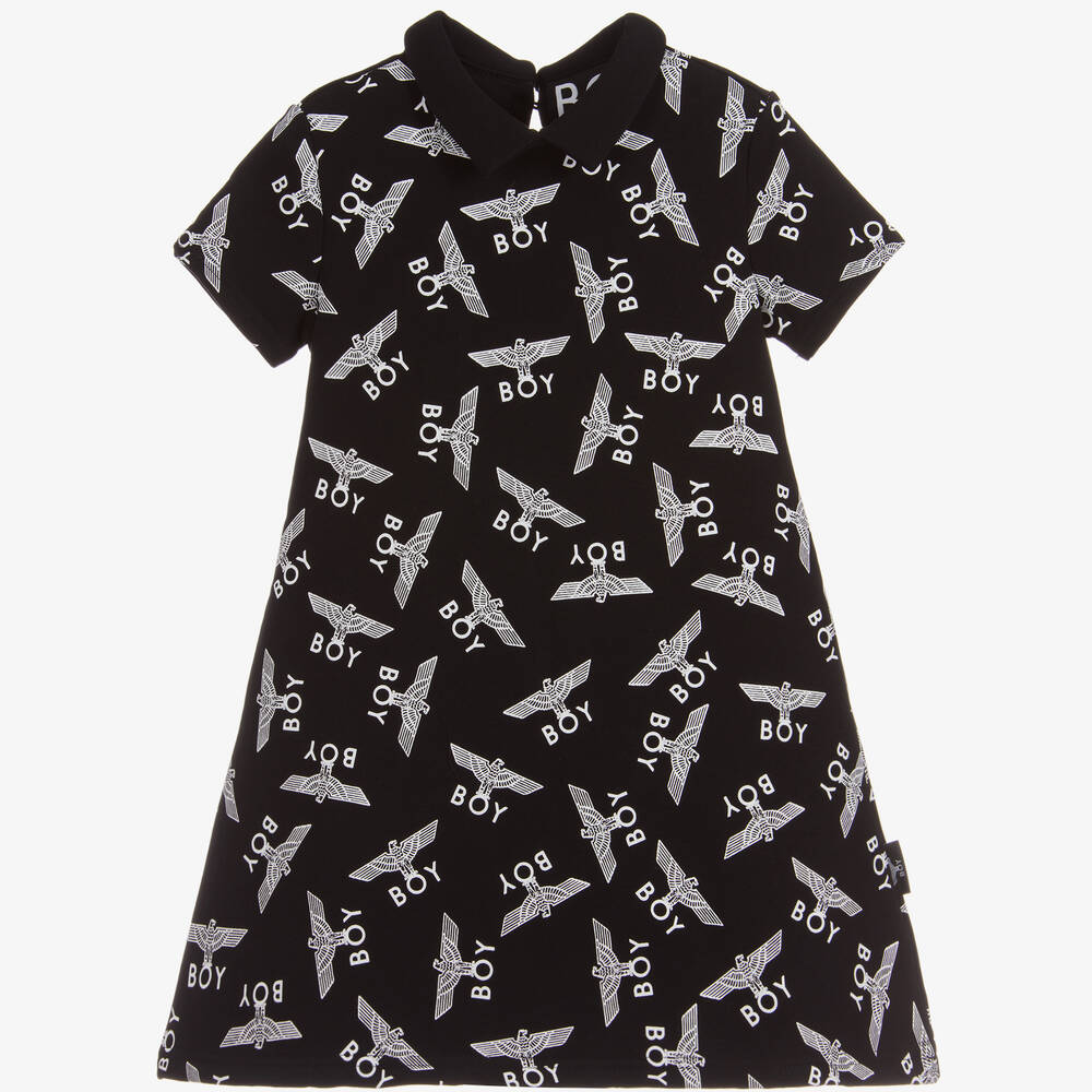 BOY London-Cotton Sweatshirt Jersey Dress | Childrensalon Outlet