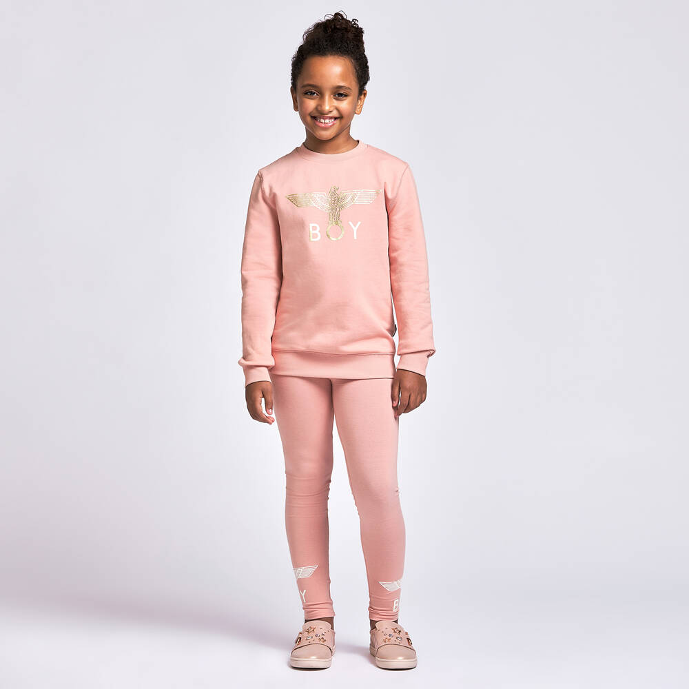 Pink sweatshirt for boys deals
