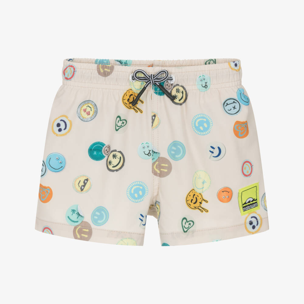 Molo-Купальник с игривым лицом бежевый для мальчиков | Childrensalon Outlet