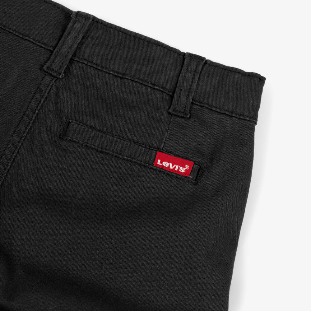 Levi's-Boys Black 578 Baggy Cargo Trousers | Childrensalon Outlet