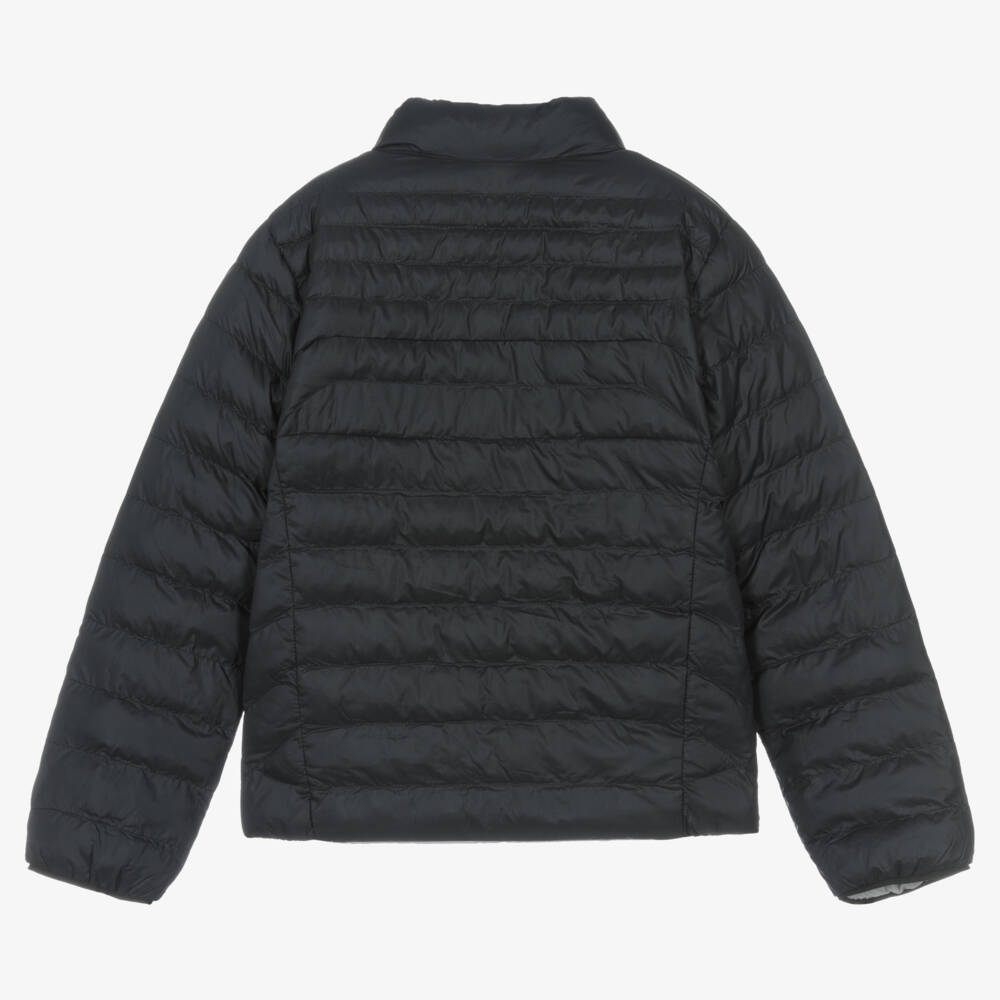 Ralph Lauren-Boys Black & Grey Reversible Jacket | Childrensalon Outlet