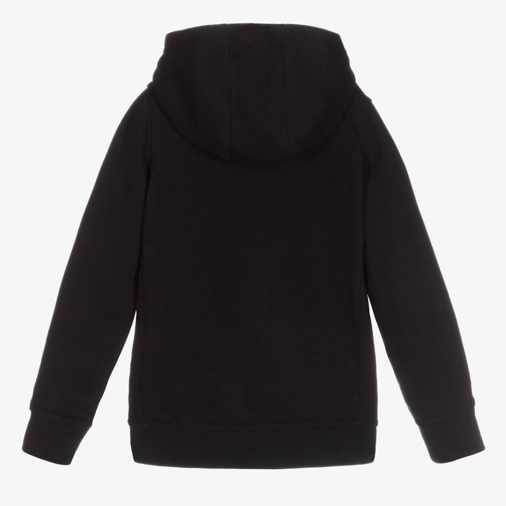 Nike-Boys Black Logo Hoodie | Childrensalon Outlet