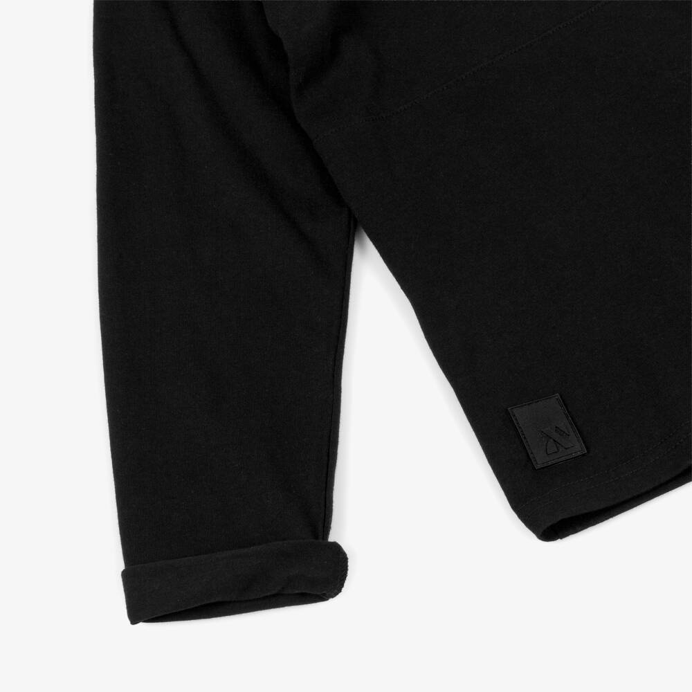 Mayoral Nukutavake-Boys Black Pocket Detail Cotton Jersey Top | Childrensalon Outlet