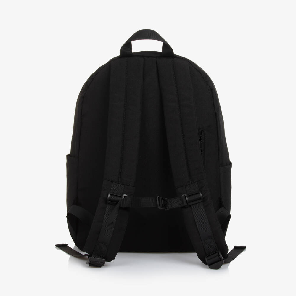 Molo-Boys Black Space Print Canvas Backpack (41cm) | Childrensalon Outlet