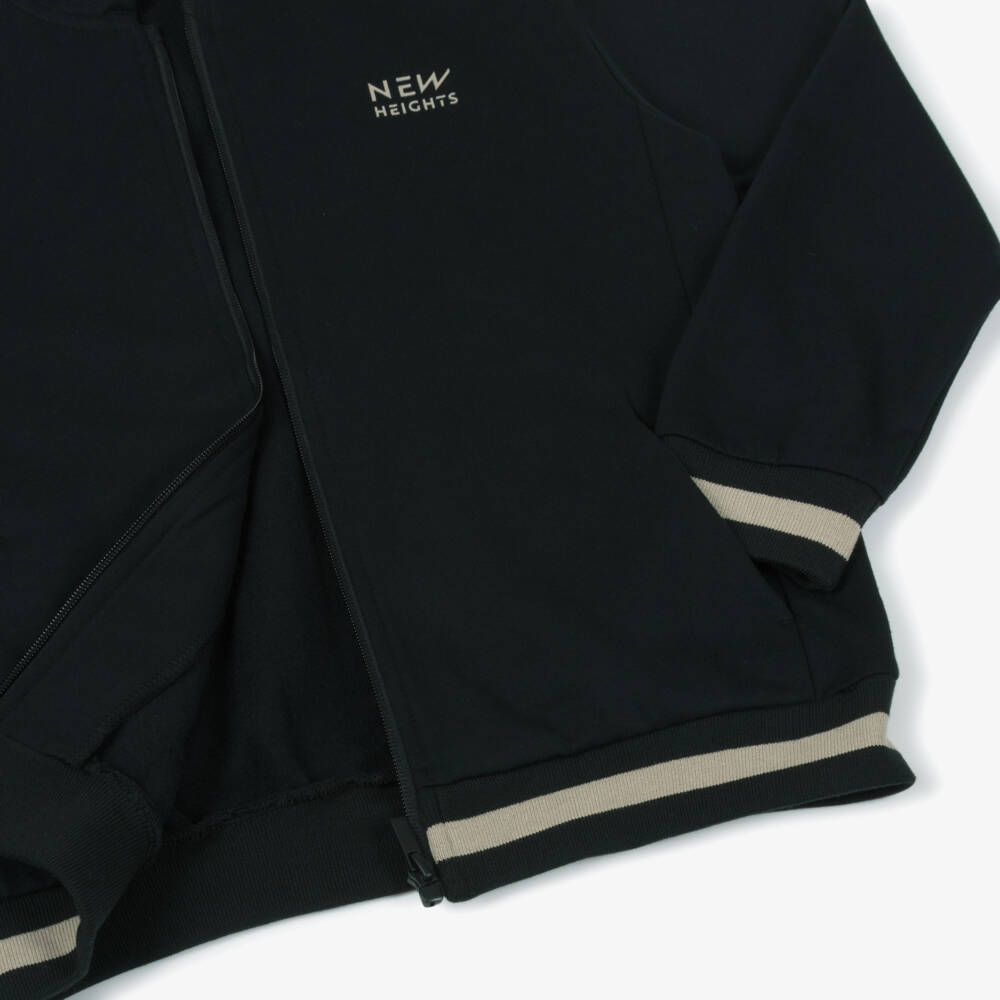 Mayoral Nukutavake-Boys Black Tracksuit with Zip-Up Top | Childrensalon Outlet