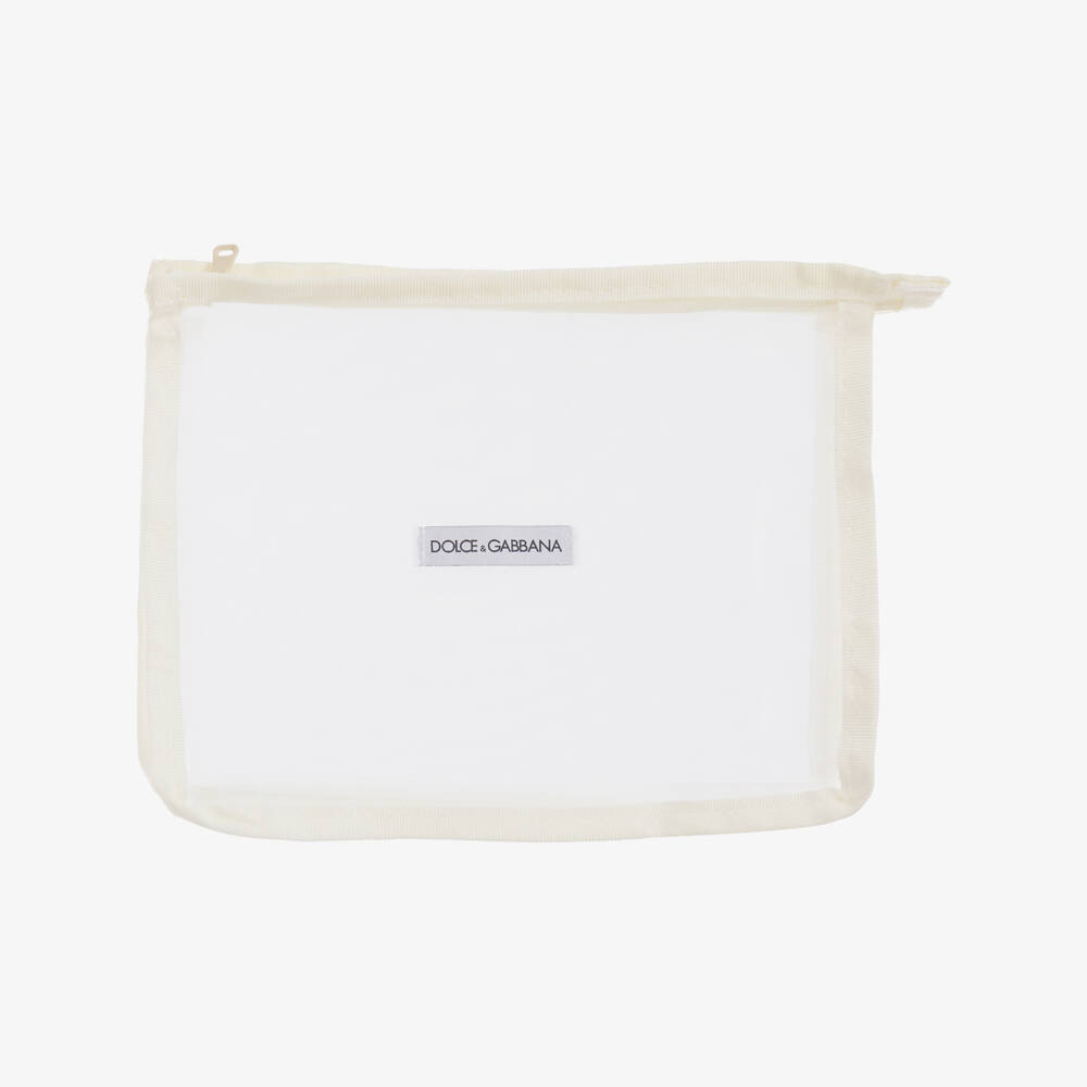 Dolce & Gabbana-Boys Black & White Majolica Sliders | Childrensalon Outlet