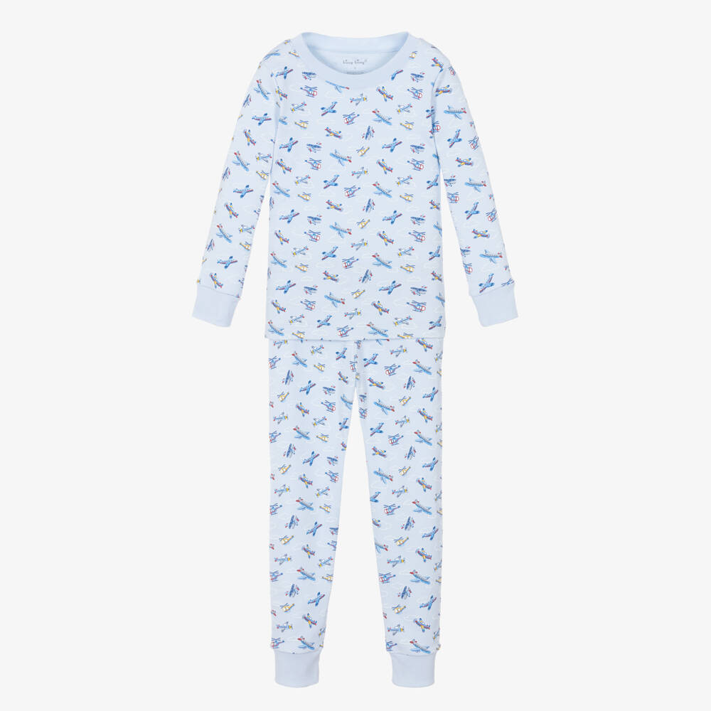 Kissy Kissy-Boys Blue Air Adventure Pyjamas | Childrensalon Outlet