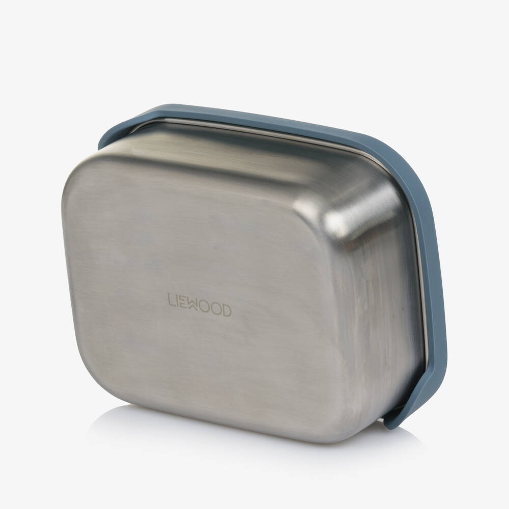 Liewood-Boys Blue Arctic Animal Print Lunchbox (17cm) | Childrensalon Outlet