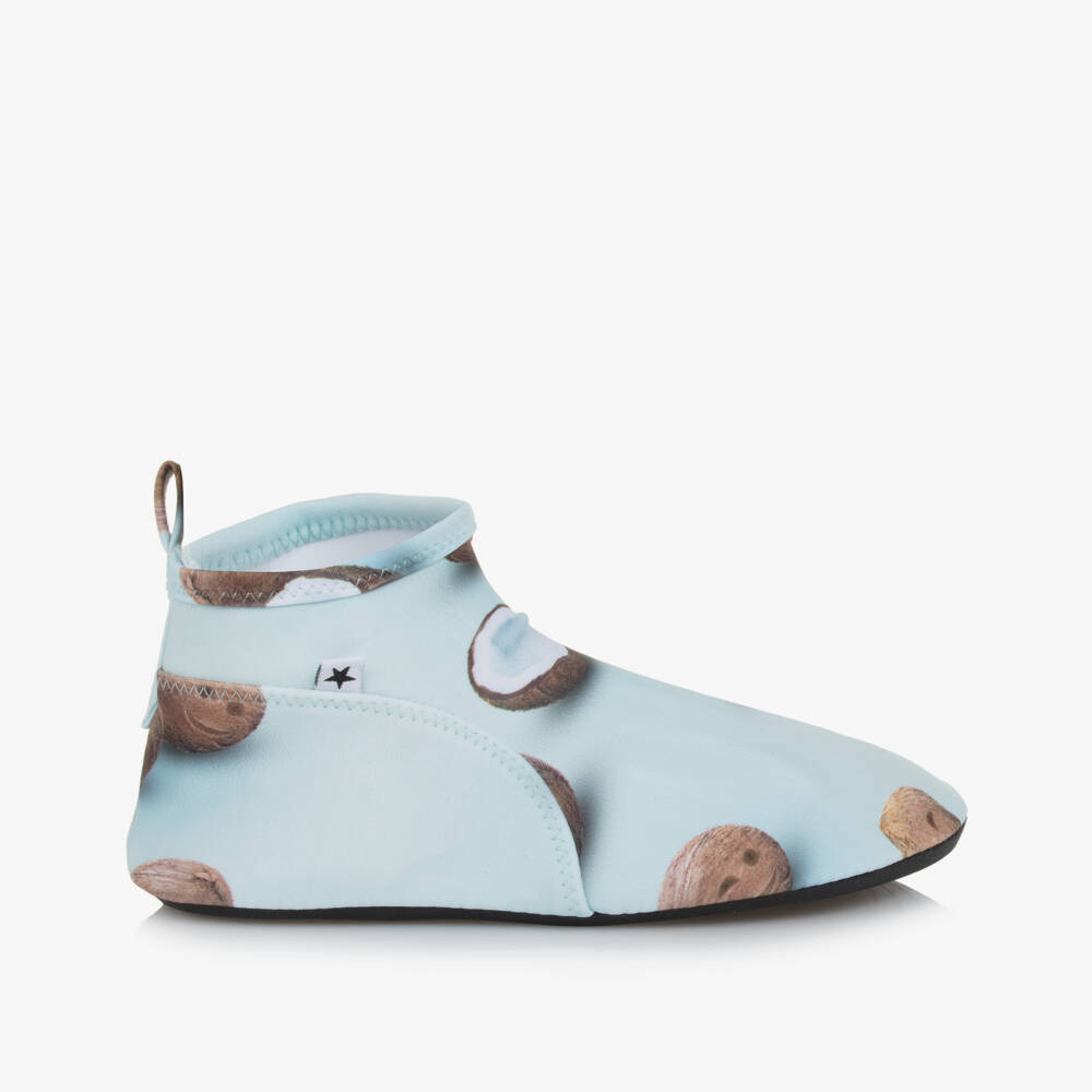Molo-Boys Blue Coconut Aqua Shoes (UPF 50+) | Childrensalon Outlet