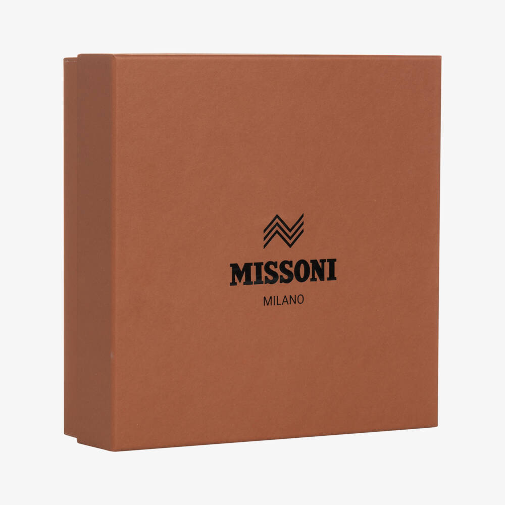 Missoni-Boys Blue Cotton Zigzag Babysuit Set | Childrensalon Outlet