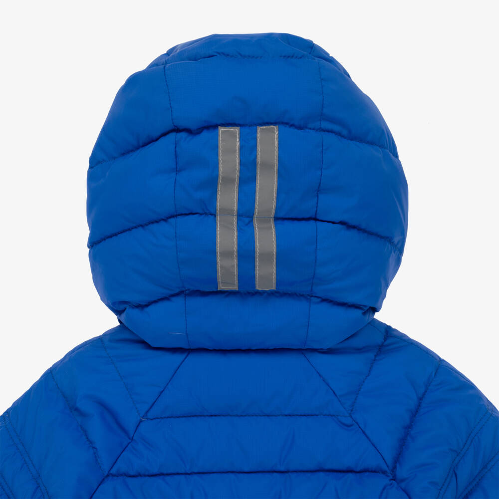 Canada Goose-Boys Blue Down Padded Sherwood Puffer Jacket | Childrensalon Outlet