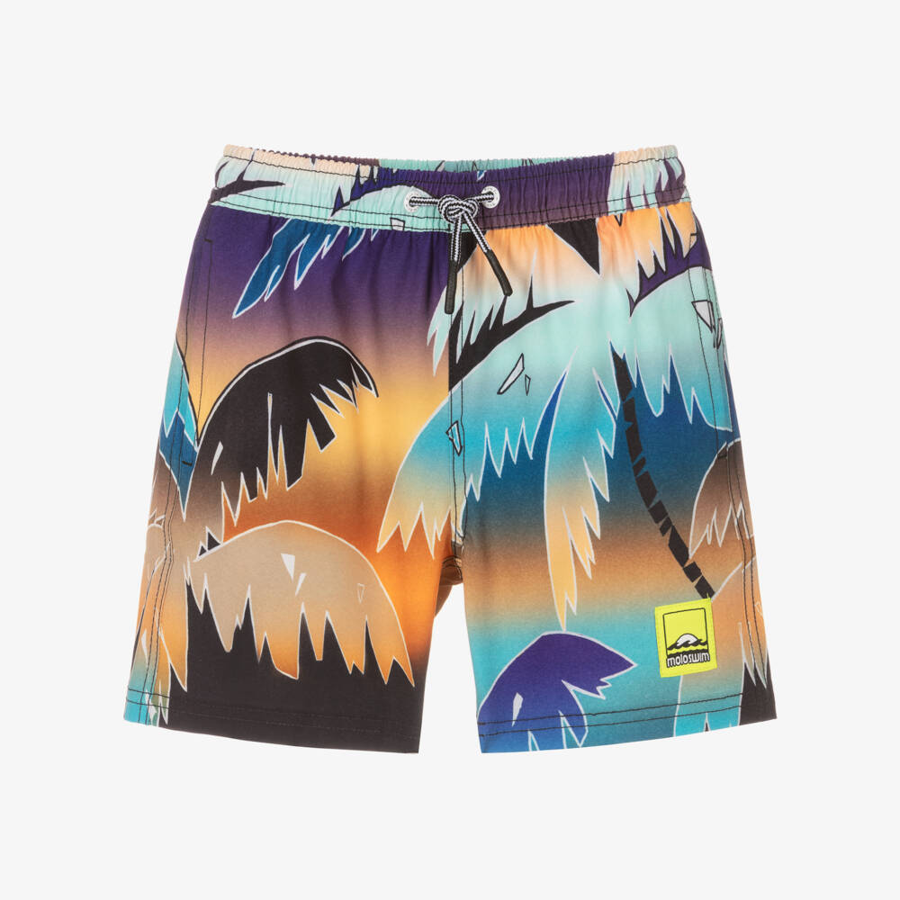 Molo-Синие шорты для плавания с пальмами для мальчиков | Childrensalon Outlet