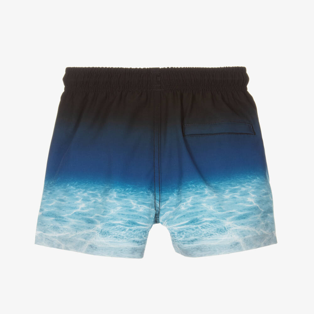 Molo-Boys Blue Ocean Swim Shorts (UPF50+) | Childrensalon Outlet