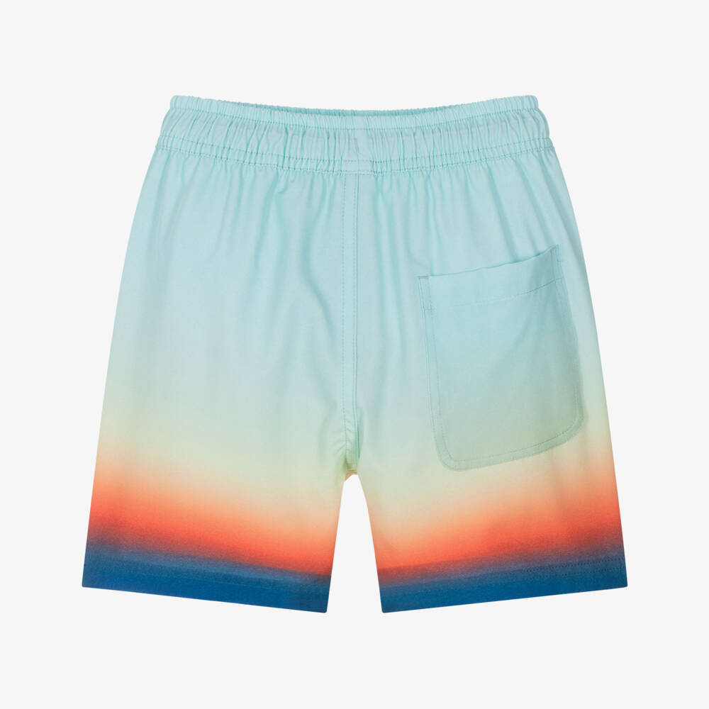 Molo-Boys Blue Ombré Swim Shorts (UPF50+) | Childrensalon Outlet