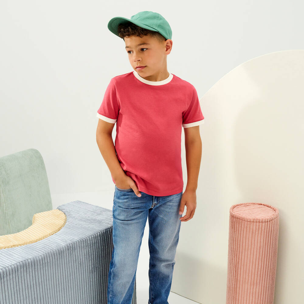 Tommy Hilfiger-Boys Blue Straight Fit Denim Jeans | Childrensalon Outlet