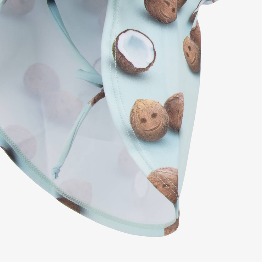 Molo-Boys Blue Sun Protective Hat (UPF50+) | Childrensalon Outlet