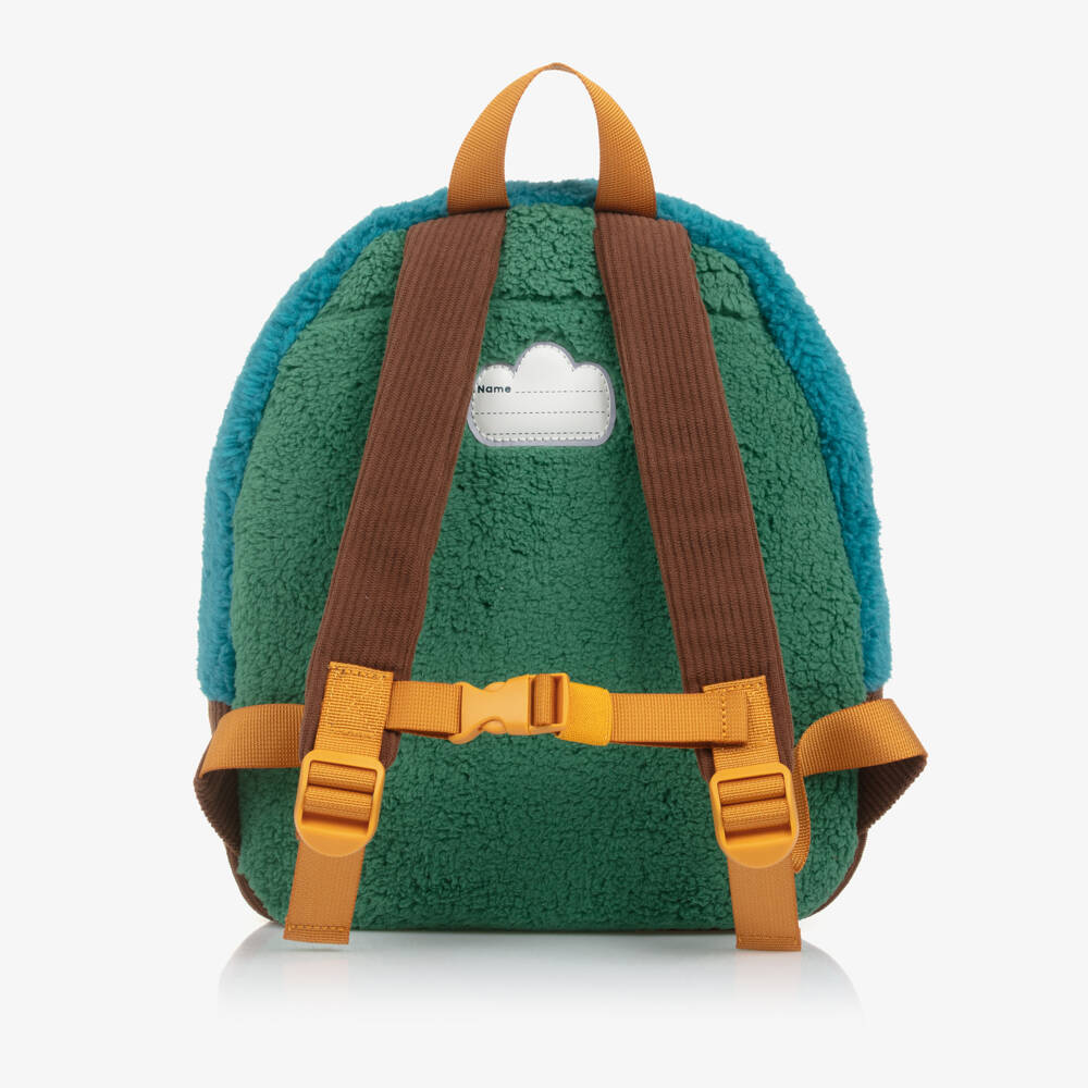 Frugi-Boys Brown Bear Fleece Backpack (30cm) | Childrensalon Outlet