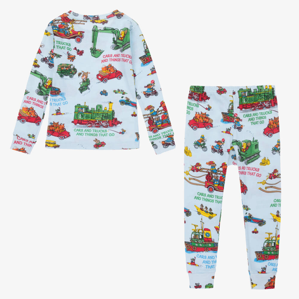 Books to Bed-Boys Cars & Trucks Pyjamas & Book Gift Set | Childrensalon Outlet