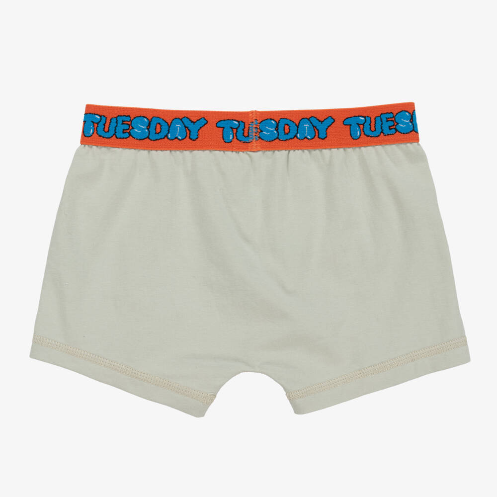 Stella McCartney Kids-Boys Cotton Animal Boxer Shorts (7 Pack) | Childrensalon Outlet