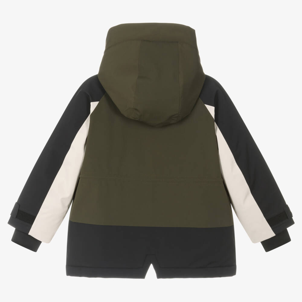 Liewood-Boys Green Kalle Ski Jacket | Childrensalon Outlet