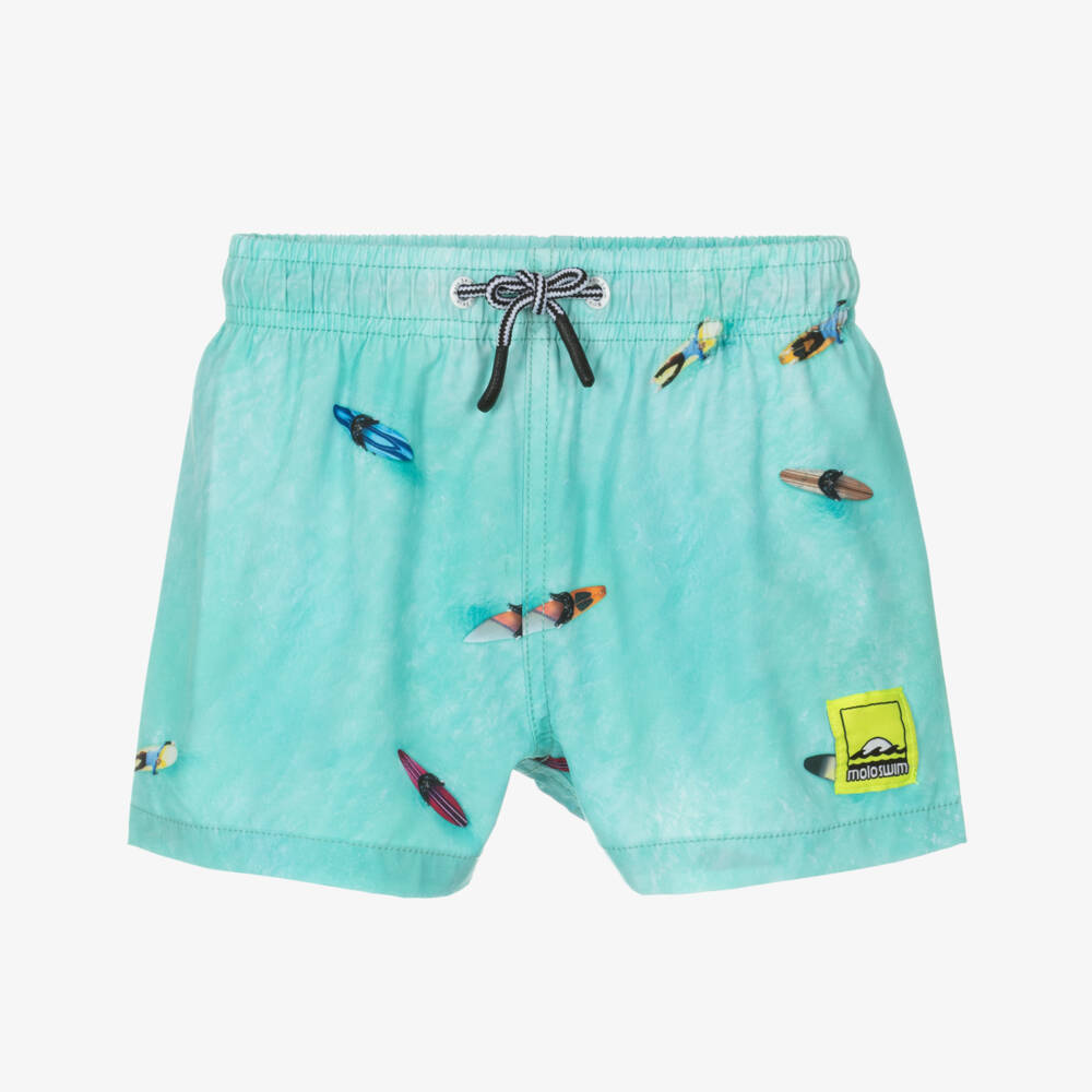 Molo-Шорты для мальчиков бирюзовые для серфинга | Childrensalon Outlet