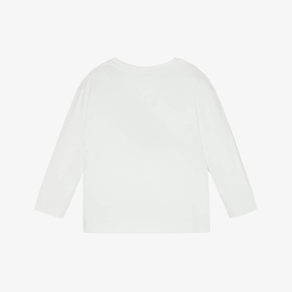 MARC JACOBS-Boys Ivory Biker Belt Bag Cotton Top | Childrensalon Outlet