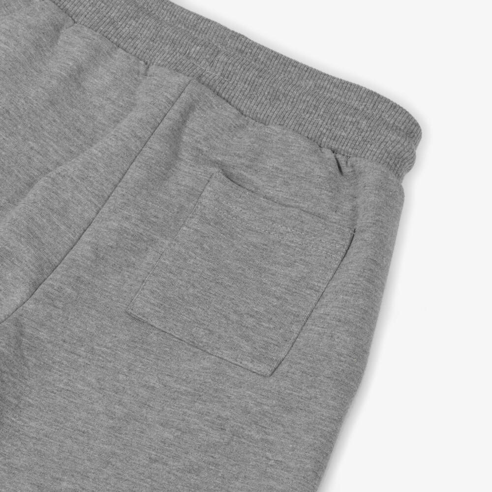 Mayoral-Boys Light Grey Cotton Jersey Joggers | Childrensalon Outlet