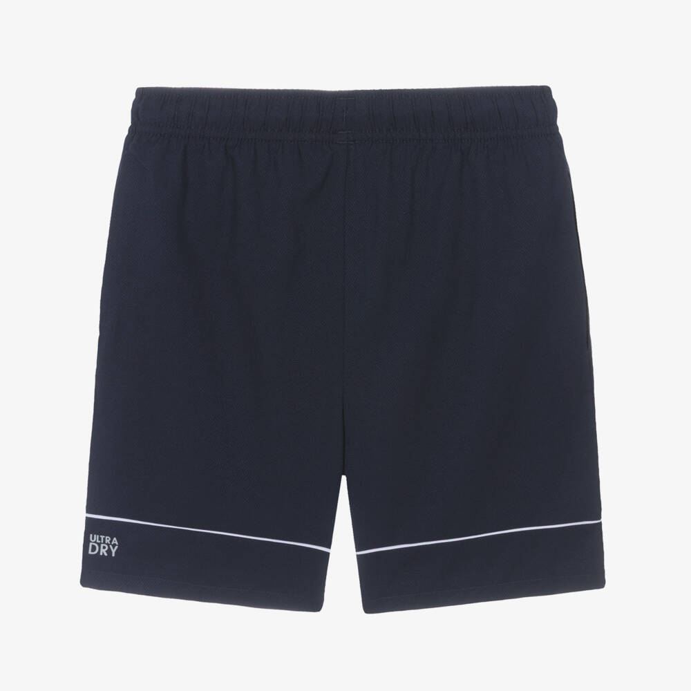 Lacoste Sport-Boys Navy Blue Ultradry Technical Shorts | Childrensalon Outlet