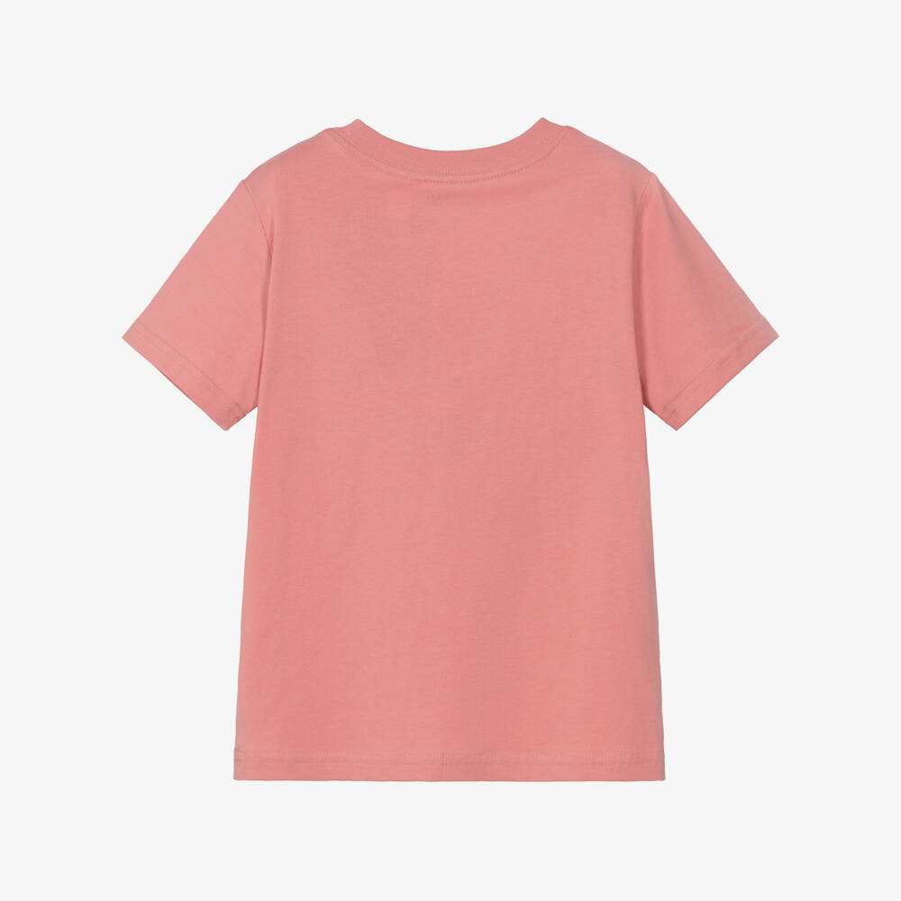 Ralph Lauren-Boys Pink Cotton Pocket with Pony Logo T-Shirt | Childrensalon Outlet