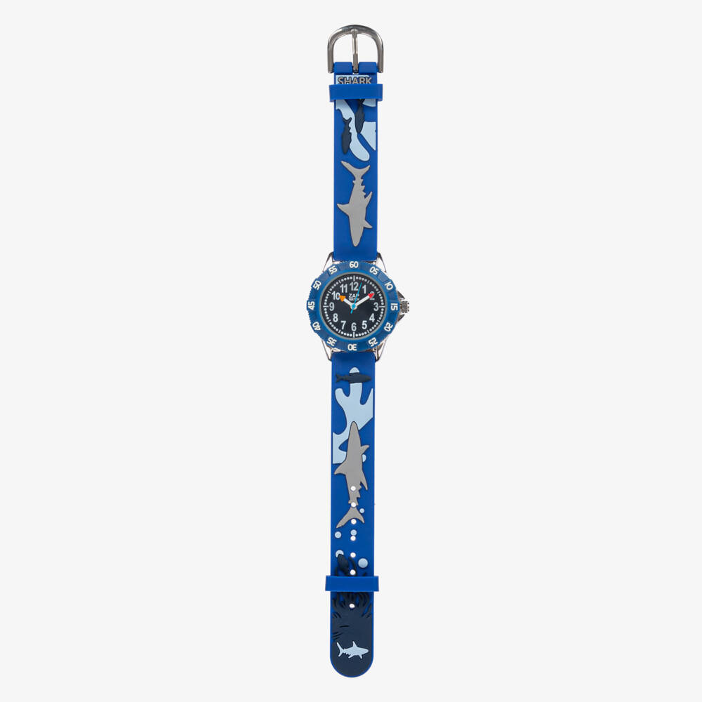 Baby Watch, Paris-Boys Royal Blue Shark Watch | Childrensalon Outlet