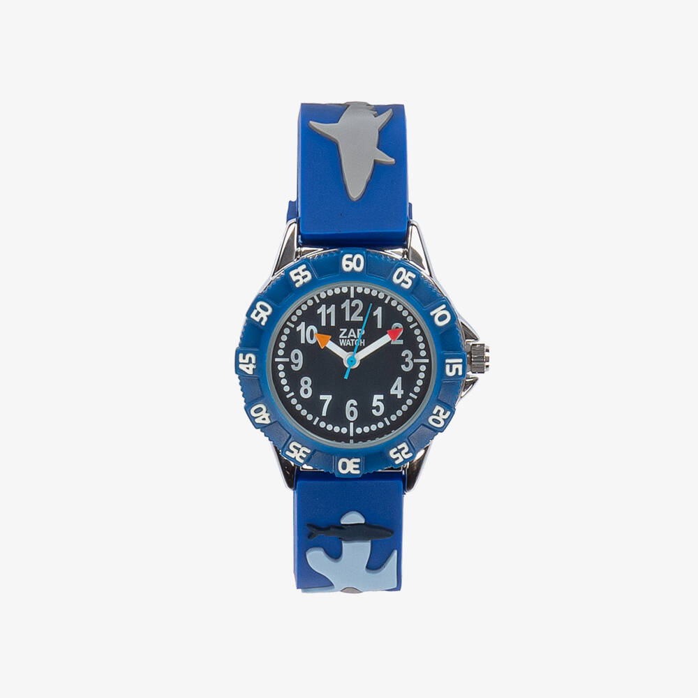 Baby Watch, Paris-Boys Royal Blue Shark Watch | Childrensalon Outlet