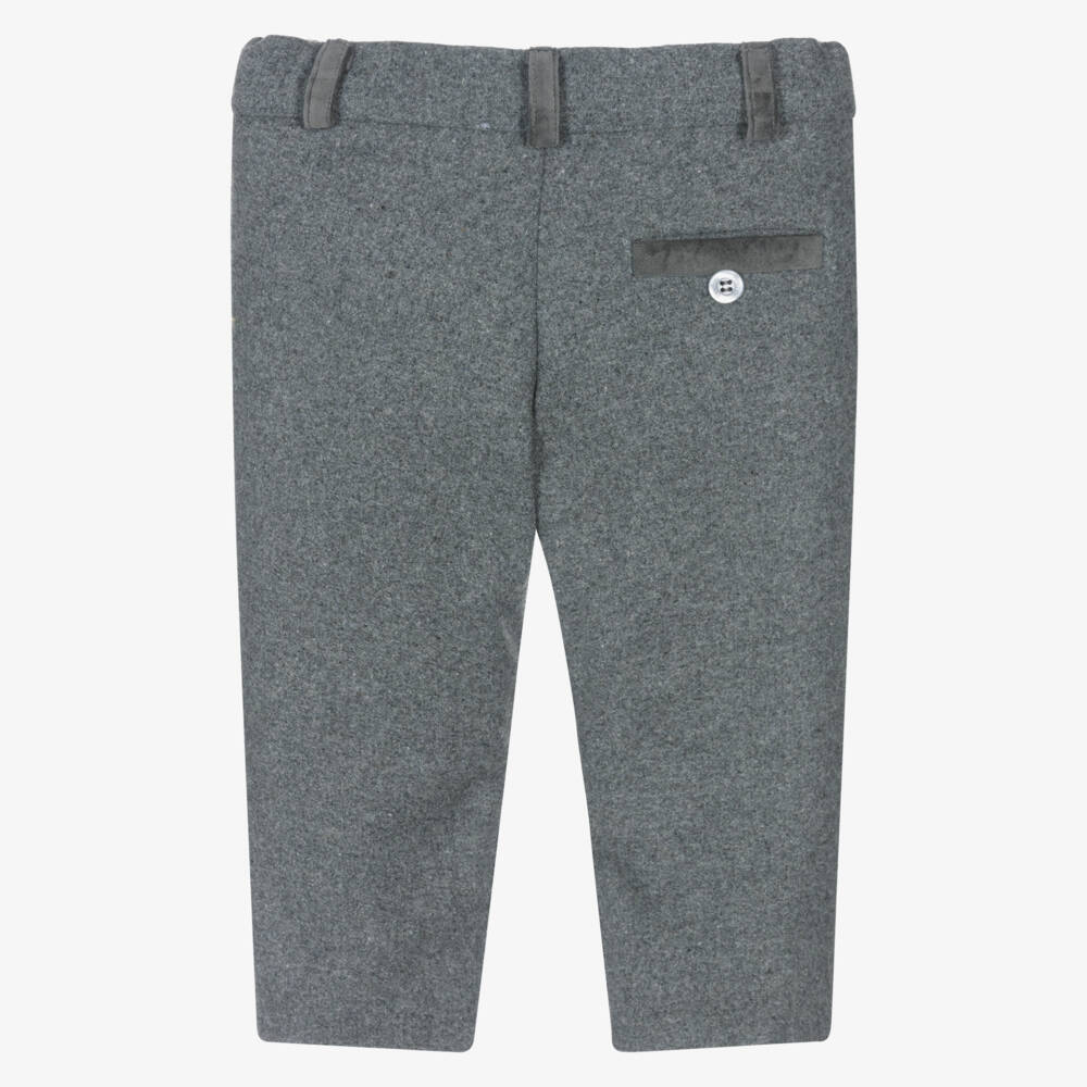 Patachou-Boys Smart Grey Trousers | Childrensalon Outlet