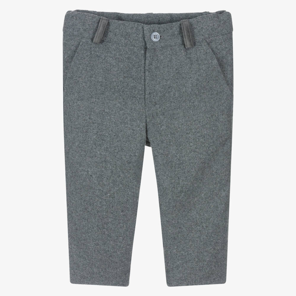 Patachou-Boys Smart Grey Trousers | Childrensalon Outlet