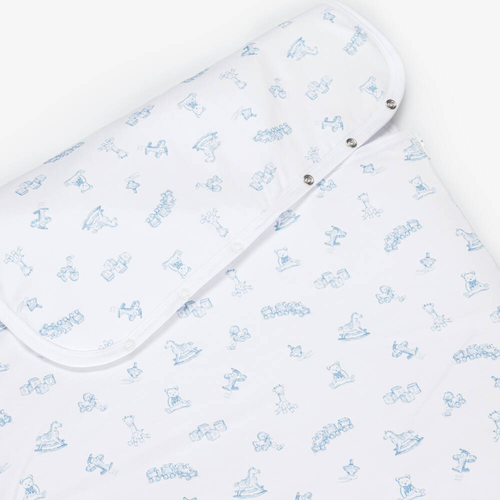 Kissy Kissy-Boys White Vintage Toy Nest (77cm) | Childrensalon Outlet