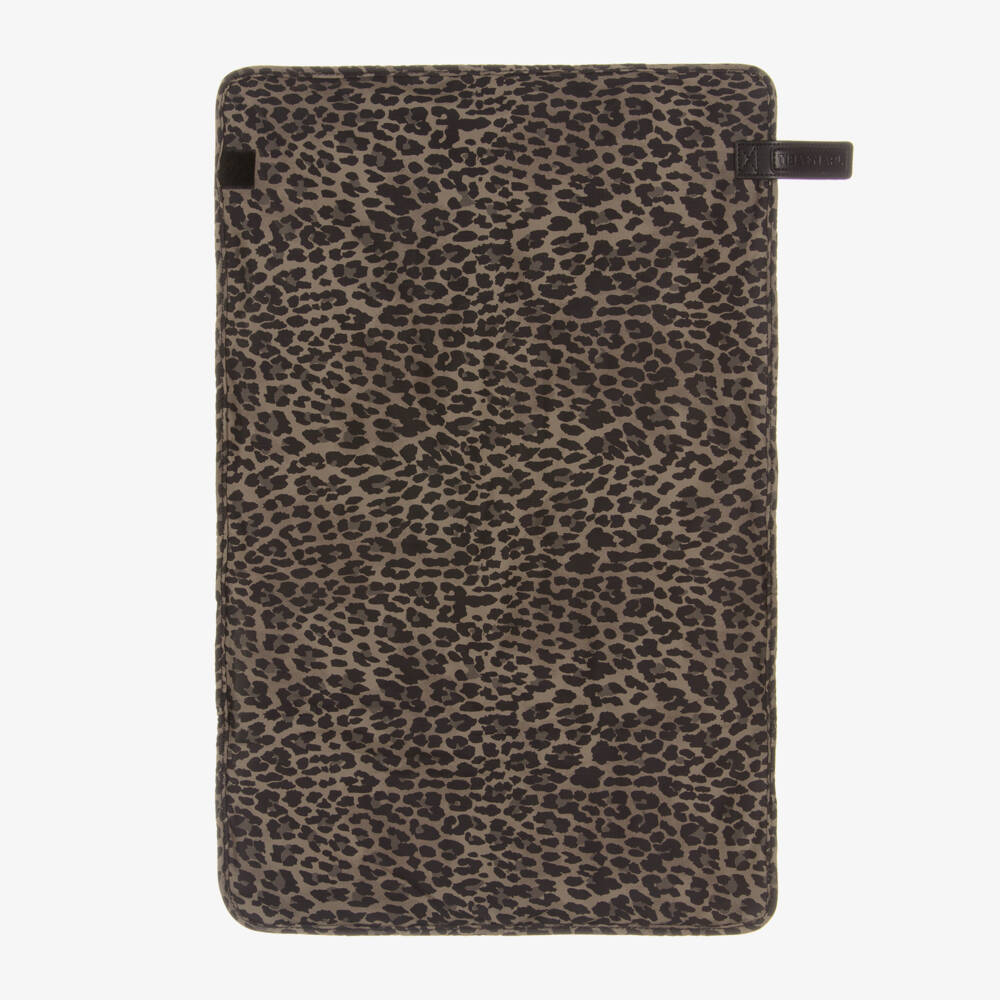 TIBA + MARL-Brown Leopard Print Changing Backpack (40cm) | Childrensalon Outlet