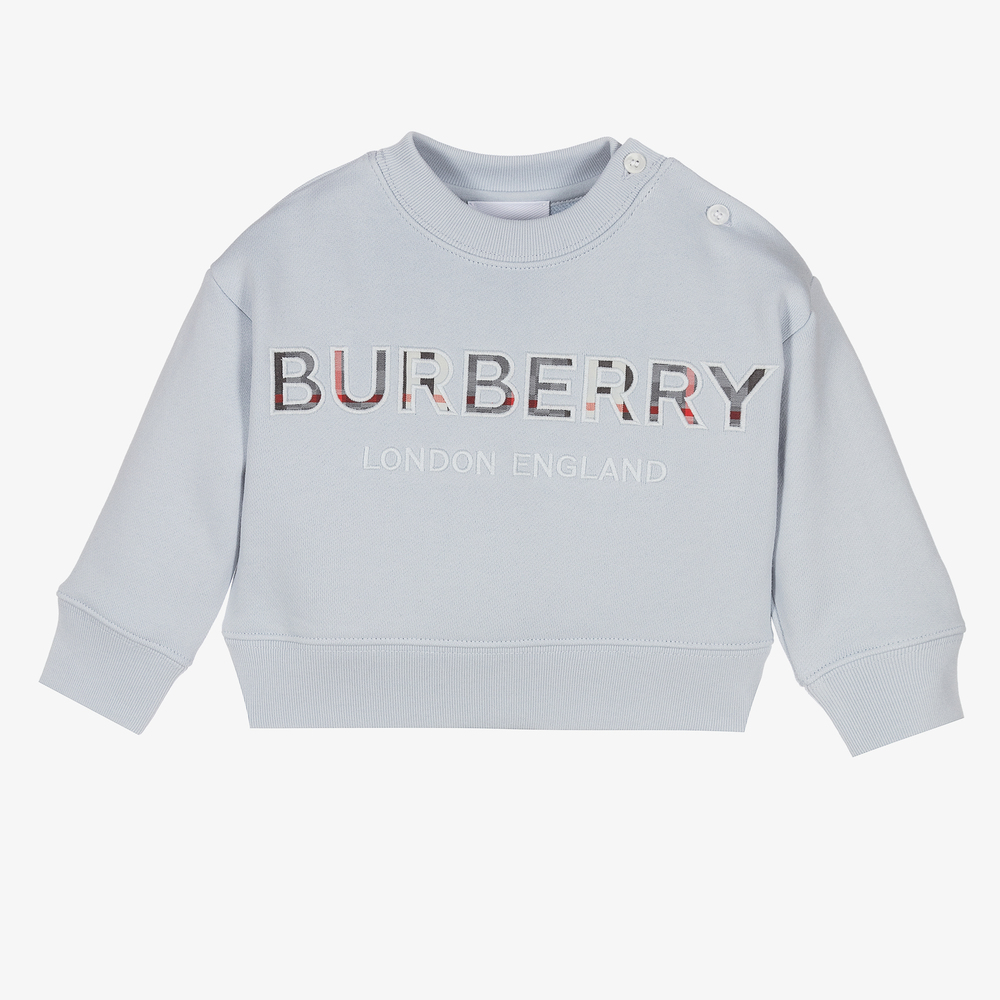 Burberry - Baby Boys Cotton Sweatshirt | Childrensalon