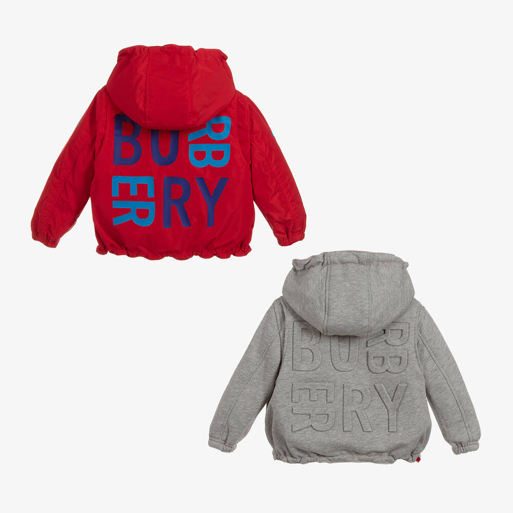 Burberry Baby Boys Reversible Jacket Childrensalon Outlet
