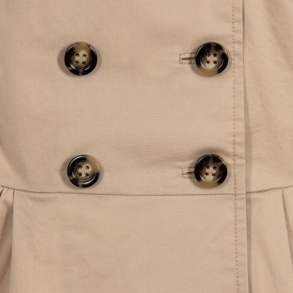 VIP【関税送料無料】希少 BURBERRY BEIGE COTTON DRESS Burberry - Girls Beige Monogram Dress | Childrensalon Outlet