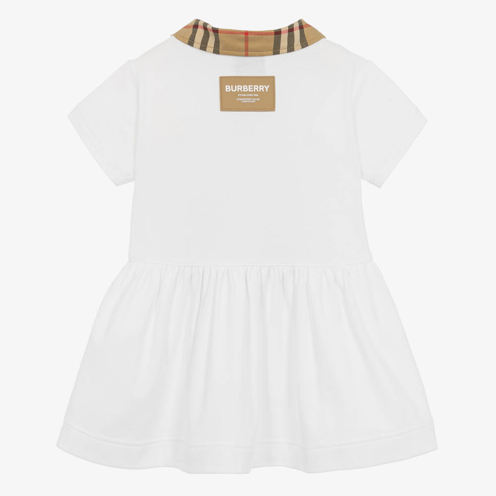Burberry-Baby Girls Vintage Check Dress | Childrensalon Outlet