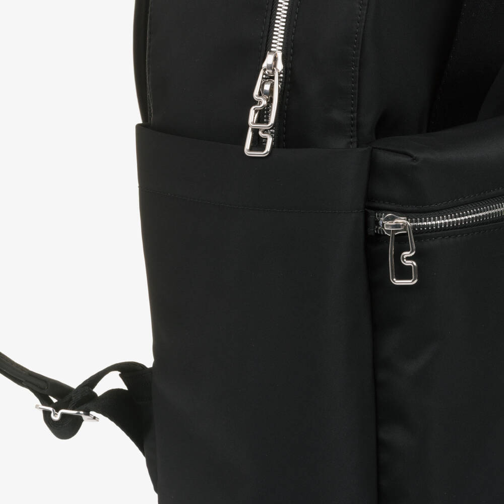 Burberry-Black EKD Logo Changing Backpack (40cm) | Childrensalon Outlet
