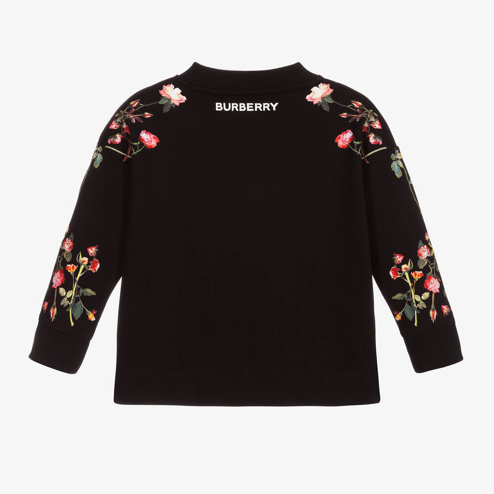 Burberry embroidered sweatshirt shop