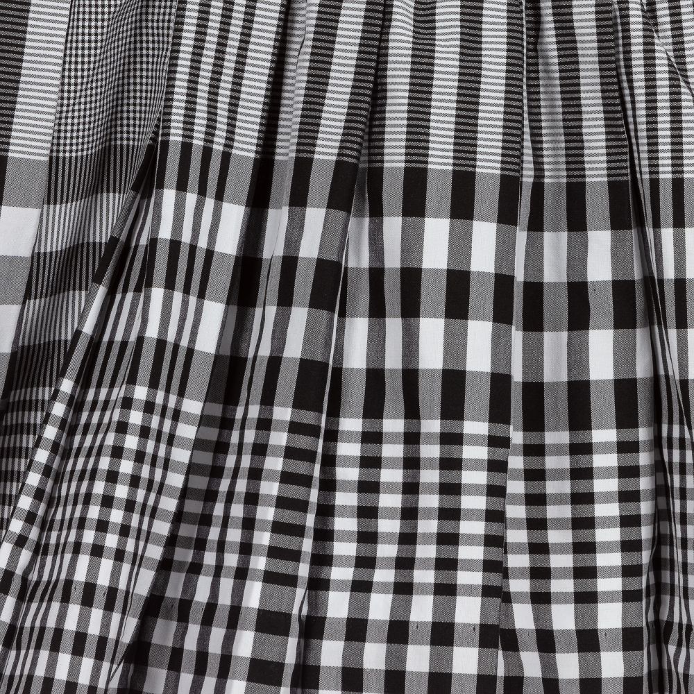 Burberry black 2025 and white dress