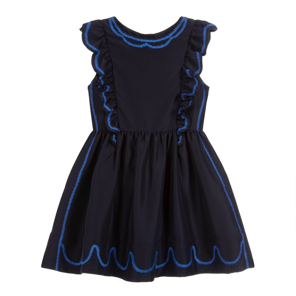 Burberry top navy dress