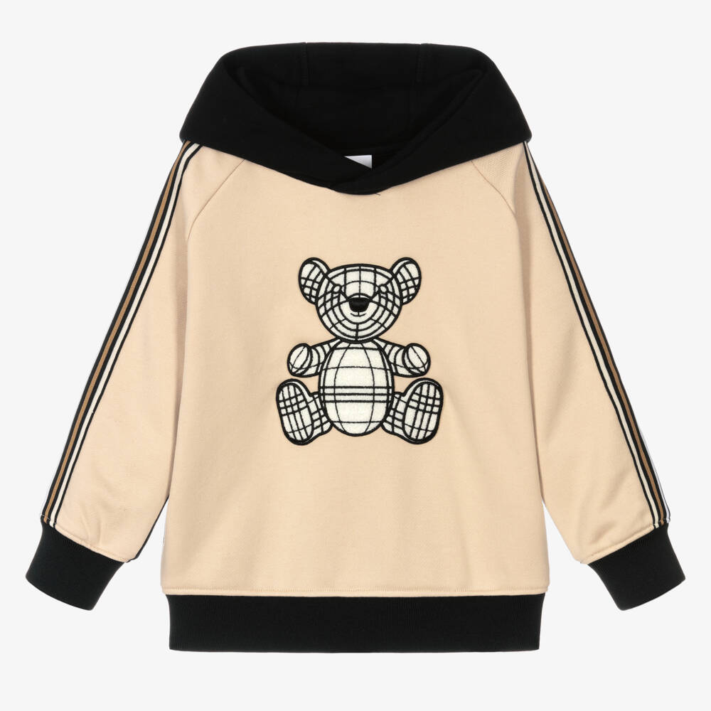 Burberry-Бежевая худи Thomas Bear для мальчиков | Childrensalon Outlet