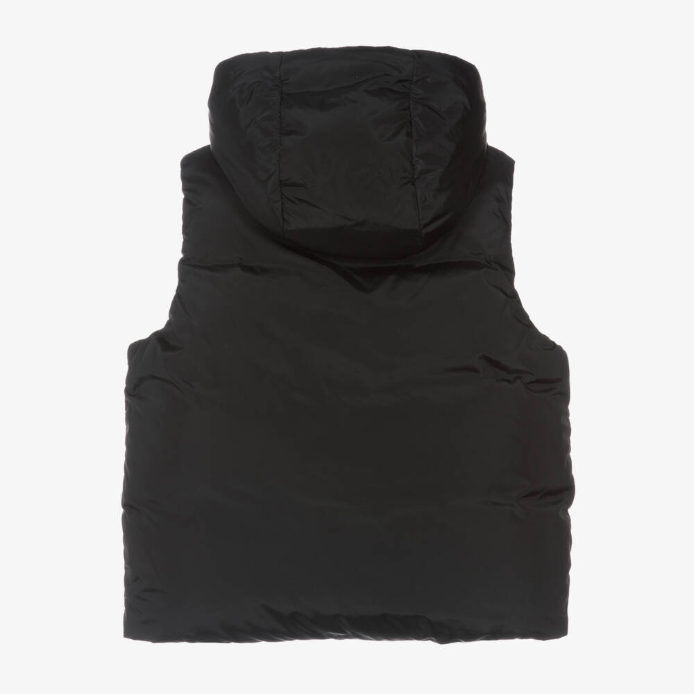 Burberry-Boys Beige Dual-Style Down Vest | Childrensalon Outlet