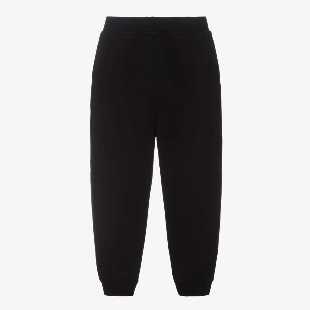 Burberry-Boys Classic Black Jogger Pants | Childrensalon Outlet