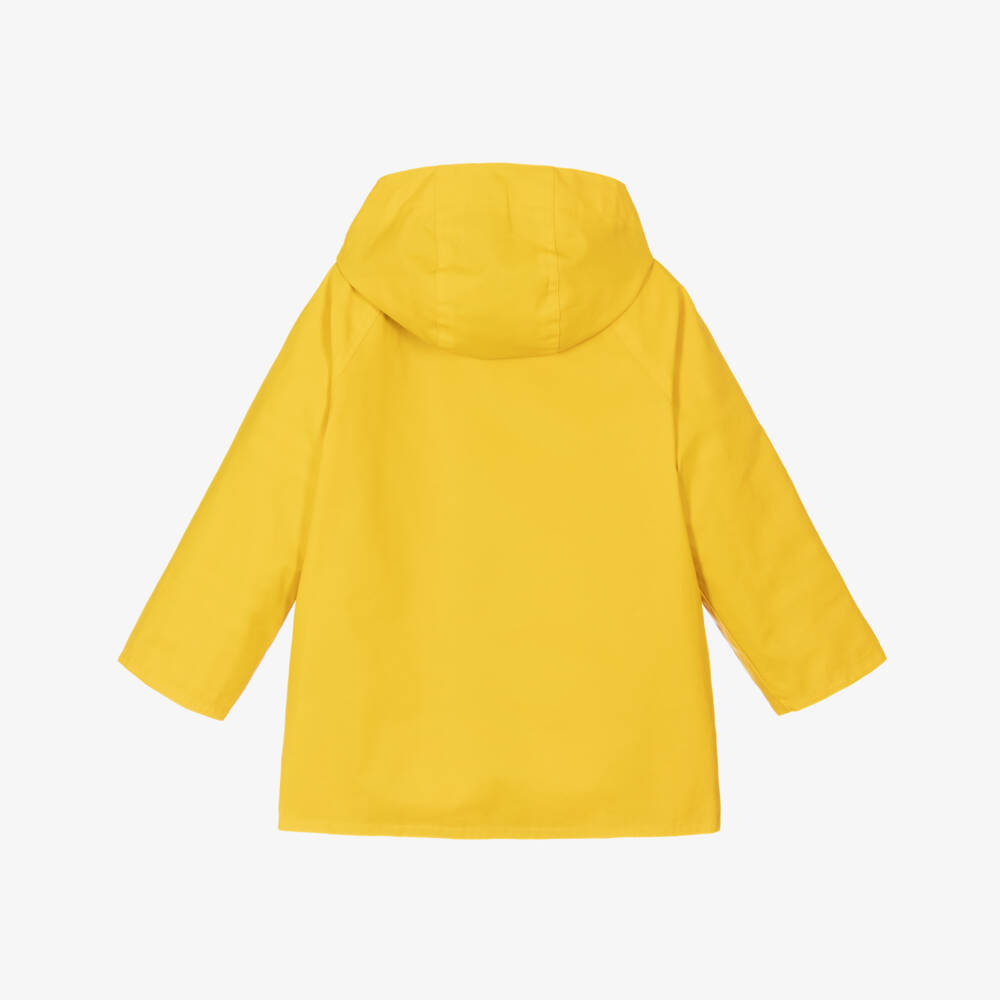 Burberry-Boys Marigold Dual-Sided Check Coat | Childrensalon Outlet