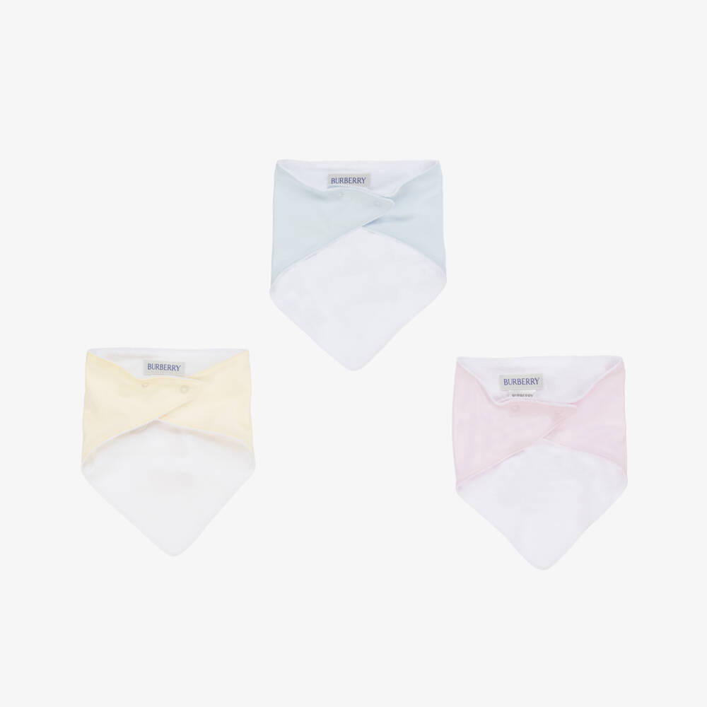 Burberry-Boys Multi-Color Bug Bib Set | Childrensalon Outlet