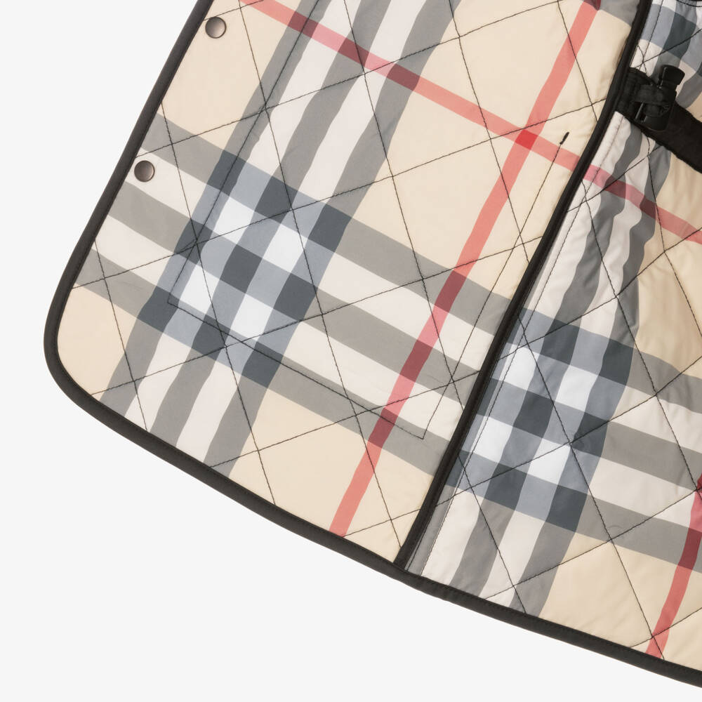 Burberry-Boys Quilted Black Jacket | Childrensalon Outlet