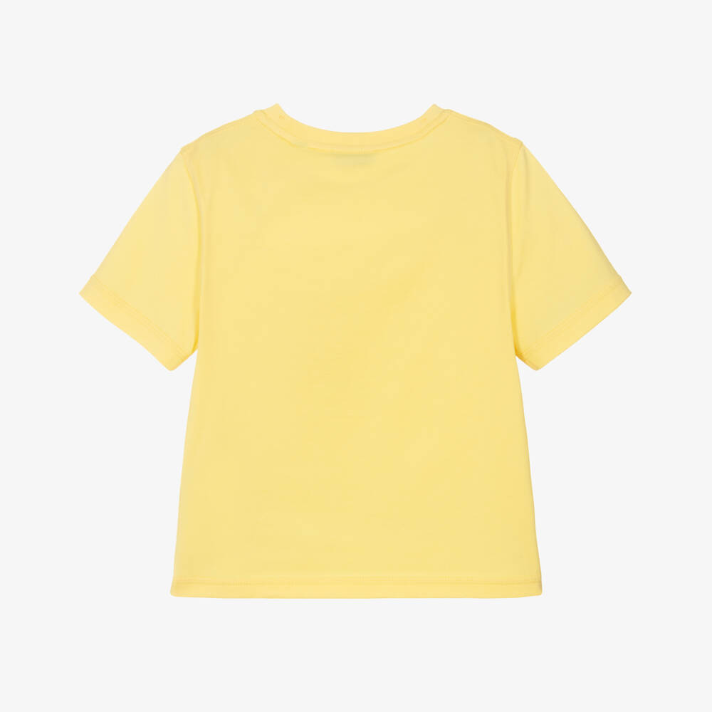 Burberry-Boys Sunshine Cotton Tee | Childrensalon Outlet